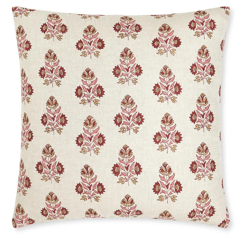 Ankara Rose Pillow Cover