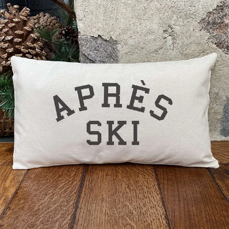 Apres Ski - Rectangular Canvas Pillow