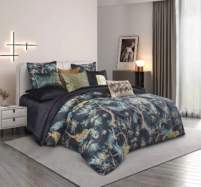 Borneo Black Jungle Duvet