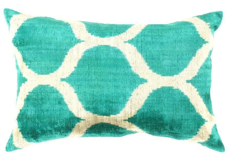 Canvello Turkish Green Velvet Throw Pillows - TI 145