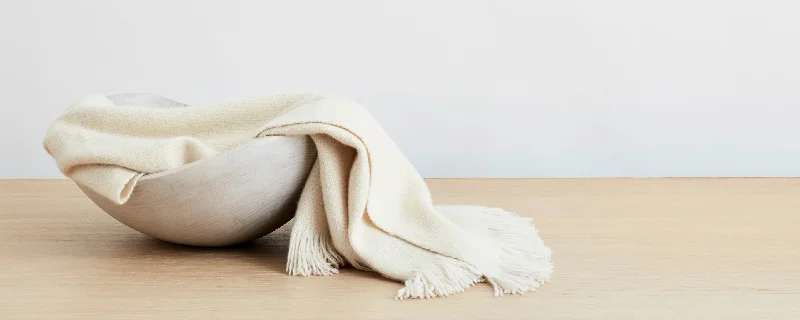 cloud cashmere throw