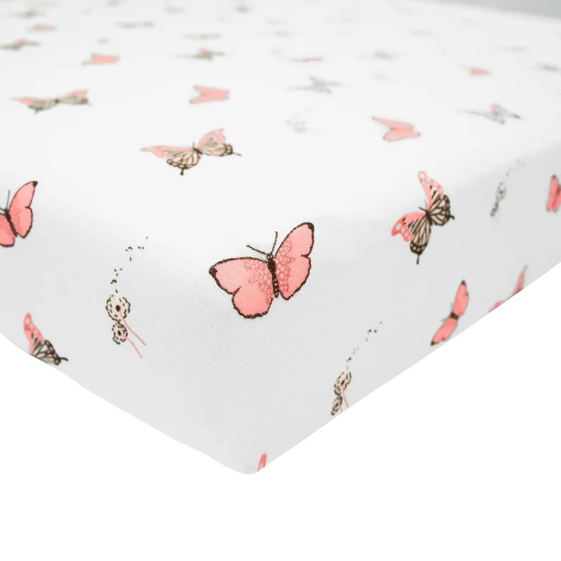 Crib Sheet in Butterfly