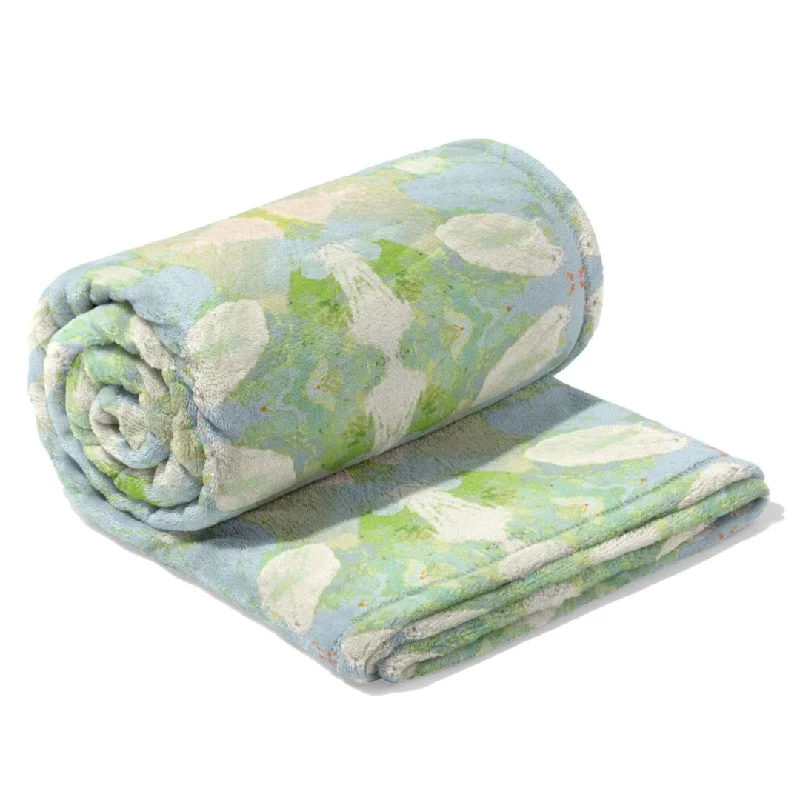 Elephant Falls Fleece Blanket