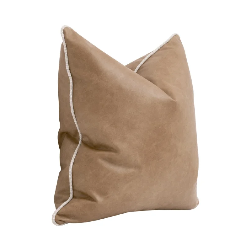 22" Polyester Upholstered Essential Pillow (Set of 2)