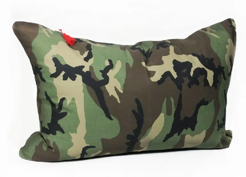 Headboard Cushion Cover in Camo