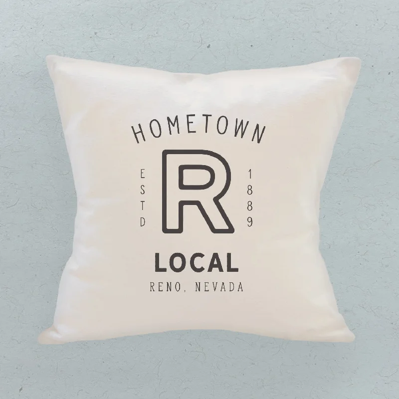 Hometown Custom - Square Canvas Pillow