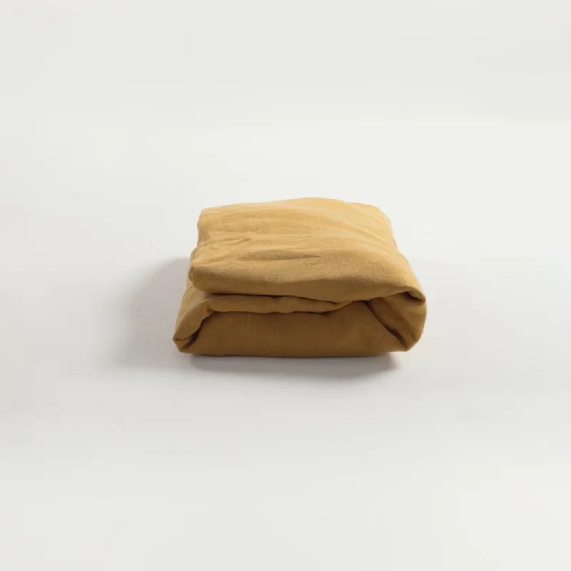 Honey Linen Duvet Cover