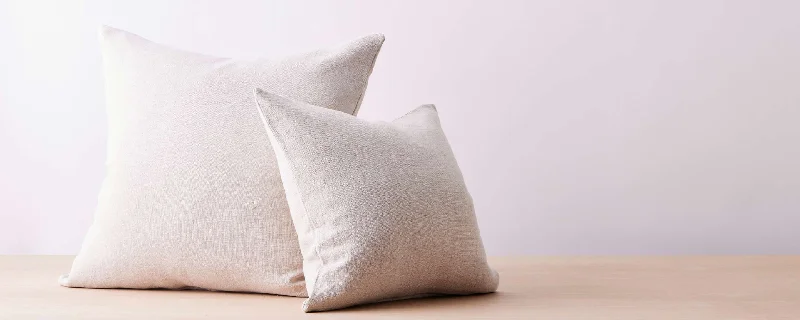 hudson natural pillow collection