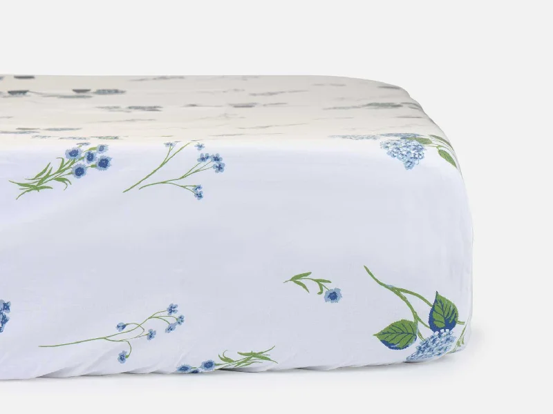 Hydrangea Print Single Fitted Sheet