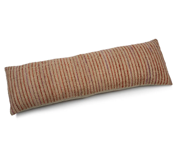 Masseria Cotton Lumbar Pillow - Multi Stripe Color