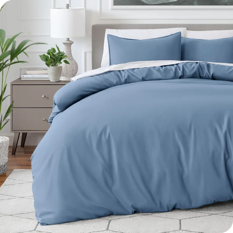 Microfiber Duvet Cover & Sham Set - Twin/Twin XL