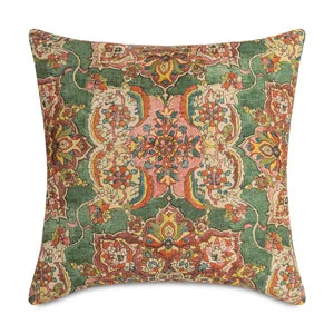 Oscar de la Renta Granada Print Throw Pillow 22”