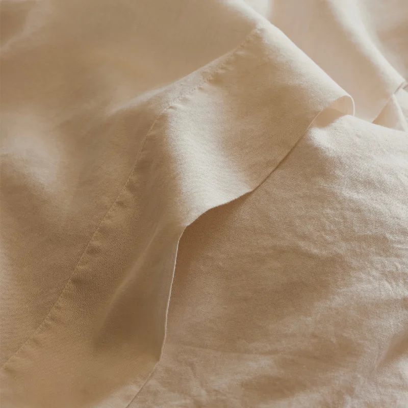 Pearl Linen Blend Flat Sheet