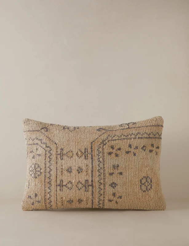 Vintage Lumbar Pillow No. 14, 16" x 24"